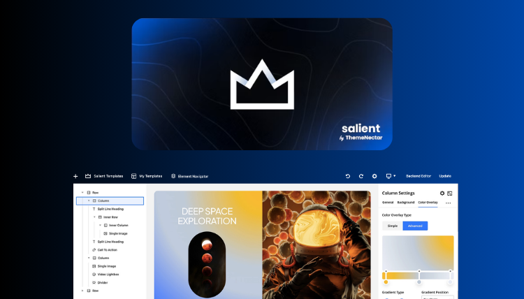 Salient - Multipurpose and WooCommerce Theme