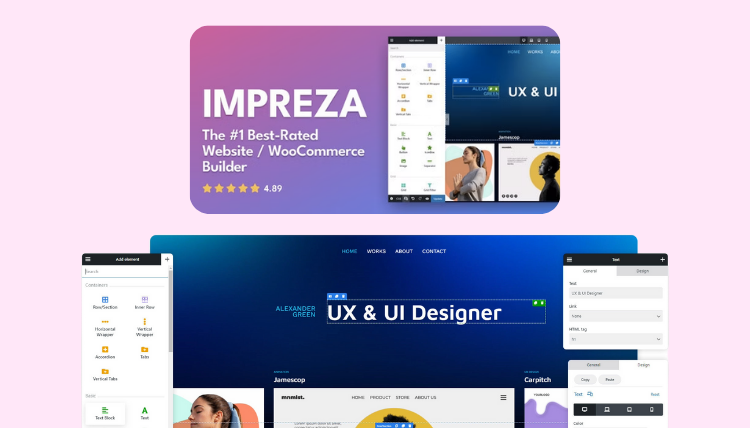 Impreza – WordPress Website and WooCommerce Builder