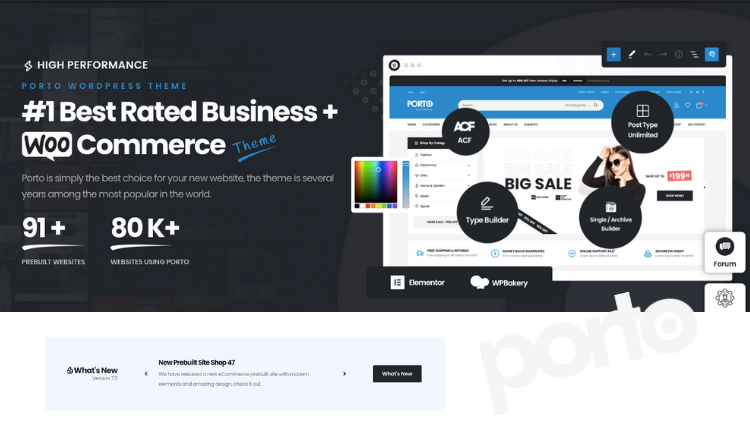 Porto - Multipurpose & WooCommerce Theme