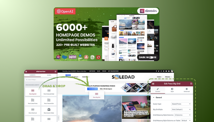 Soledad – Multipurpose, Newspaper, Blog & WooCommerce Theme