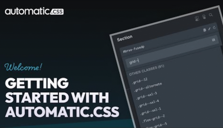 Automatic.css - CSS Framework WordPress Plugin