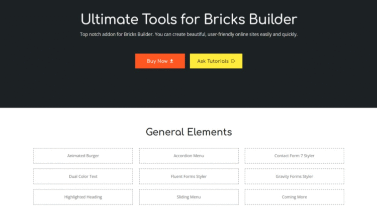 BricksUltimate - Premium Addon for Bricks Builder WordPress Plugin