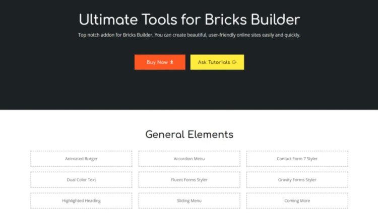 BricksUltimate - Premium Addon for Bricks Builder WordPress Plugin