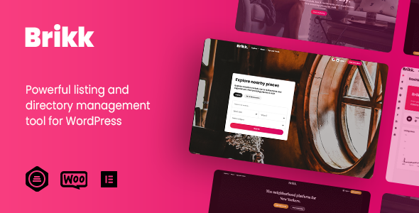 Brikk - Directory and Listing WordPress Theme