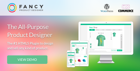 Fancy Product Designer - WooCommerce WordPress Plugin