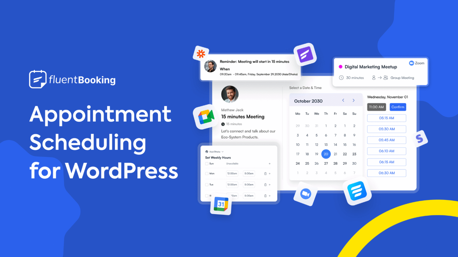 FluentBooking Pro – Smart Booking System for WordPress