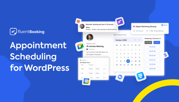 Fluent Booking Pro - Appointment Booking Calendar WordPress Plugin