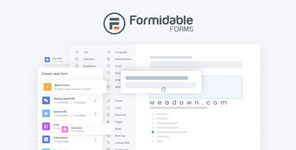 Formidable Forms Pro - WordPress Plugin