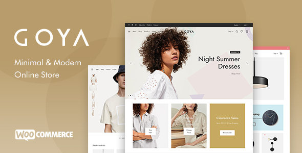 Goya - Modern WooCommerce WordPress Theme