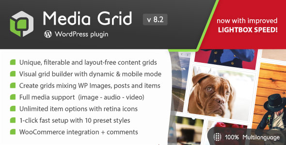 Media Grid - Responsive Portfolio WordPress Plugin