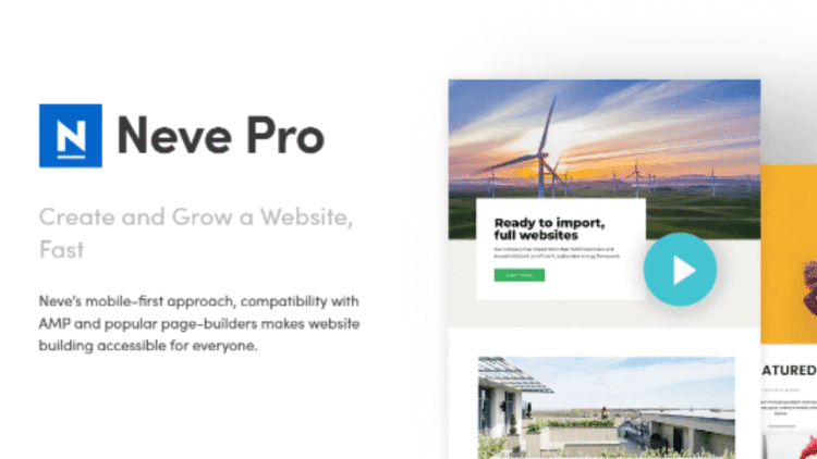 Neve Pro - Addon WordPress Theme