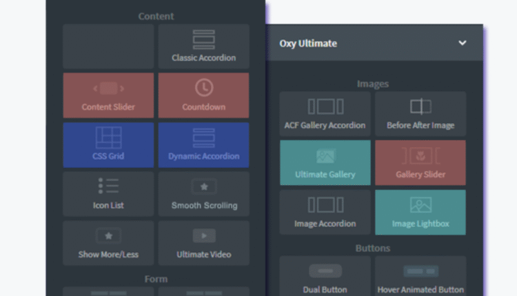 Oxy Ultimate - Addon for Oxygen Builder WordPress Plugin
