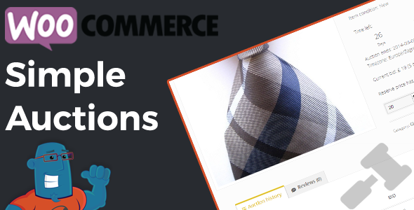 Simple Auctions - WooCommerce WordPress Plugin