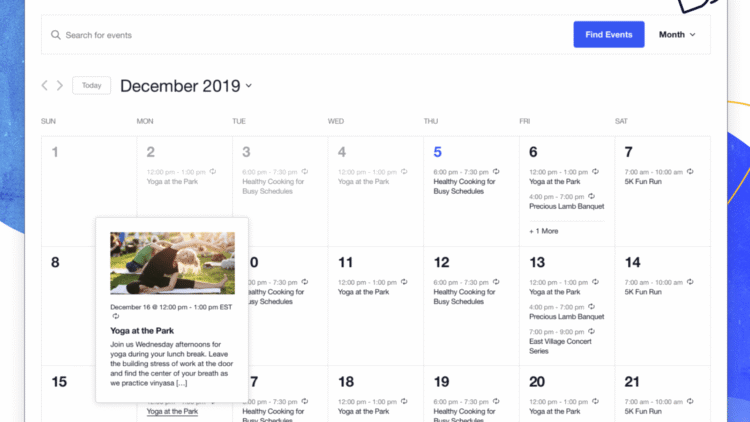 The Events Calendar Pro - WordPress Plugin