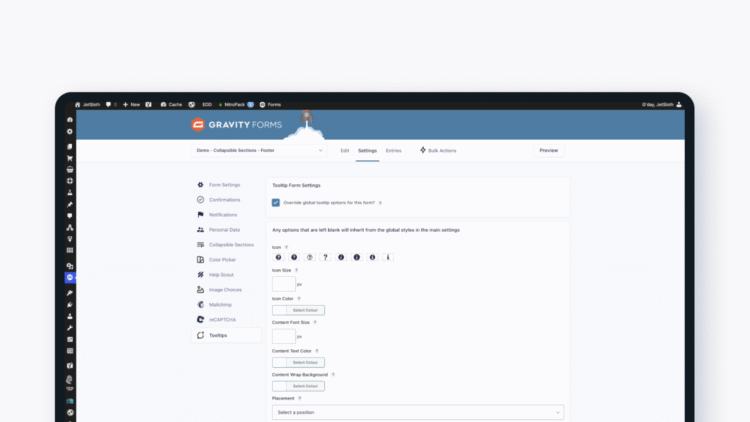 Tooltips Add-On - Gravity Forms WordPress Plugin