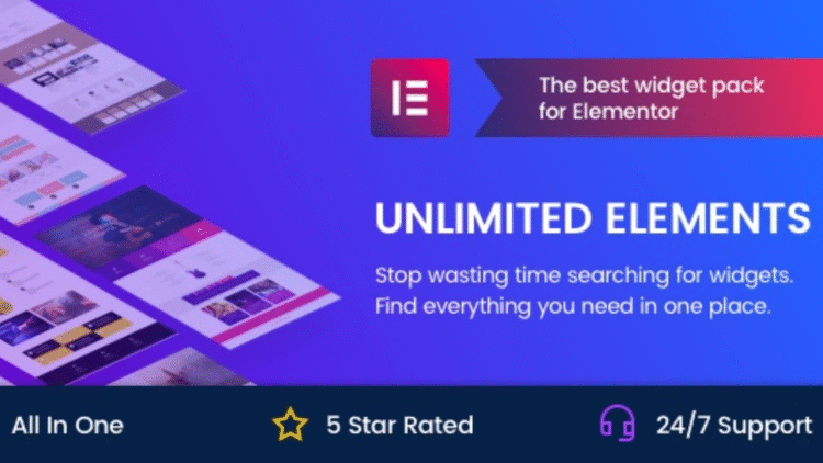 Unlimited Elements - Elementor Premium WordPress Plugin