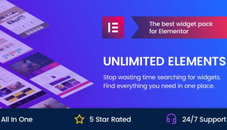 Unlimited Elements - Elementor Premium WordPress Plugin