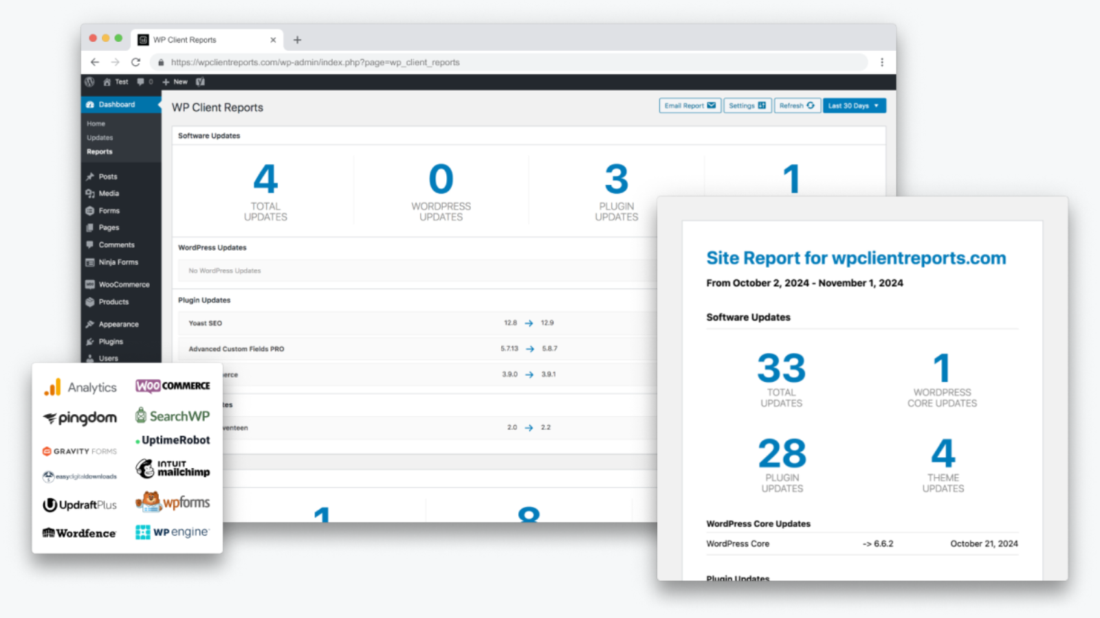 WP Client Reports Pro – Label Reports for WordPress Clients