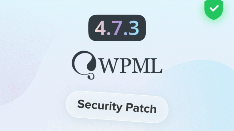 WPML Multilingual CMS - WordPress Plugin