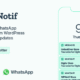 WPNotif – SMS and WhatsApp Message Notifications WordPress Plugin