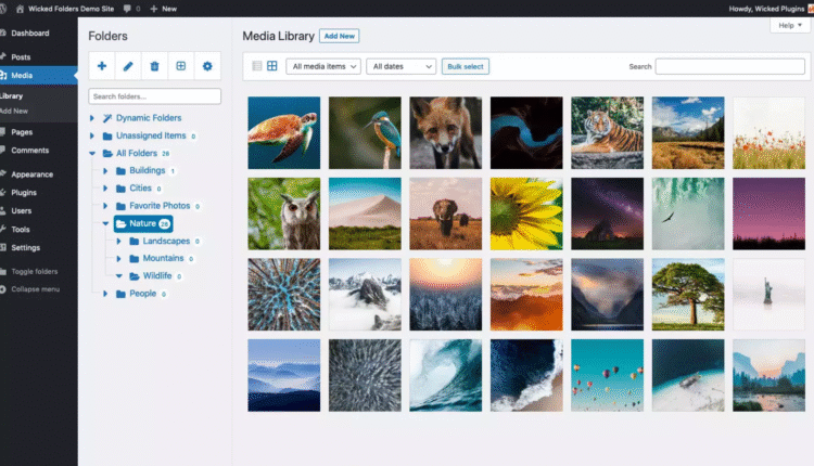 Wicked Folders Pro - Media Library Folders WordPress Plugin