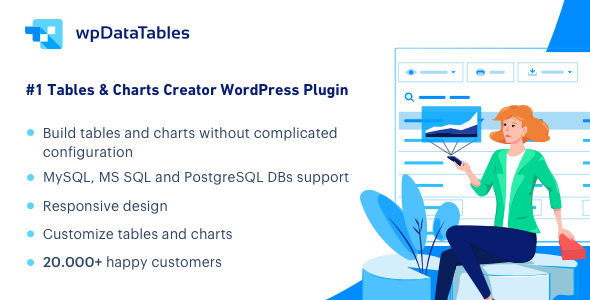 wpDataTables - Tables and Charts Manager WordPress Plugin
