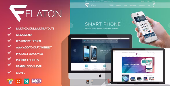 Flaton – WooCommerce Responsive Digital WordPress Theme